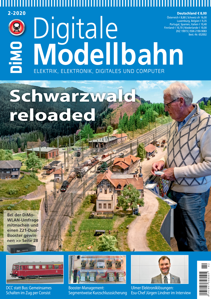 Digitale Modellbahn DiMo Heft 3/2018 Modernes Schalten 