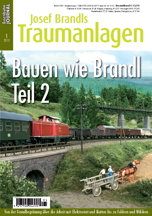 Brandl Eisenbahn Journal RhB-Bahnhof Bergün