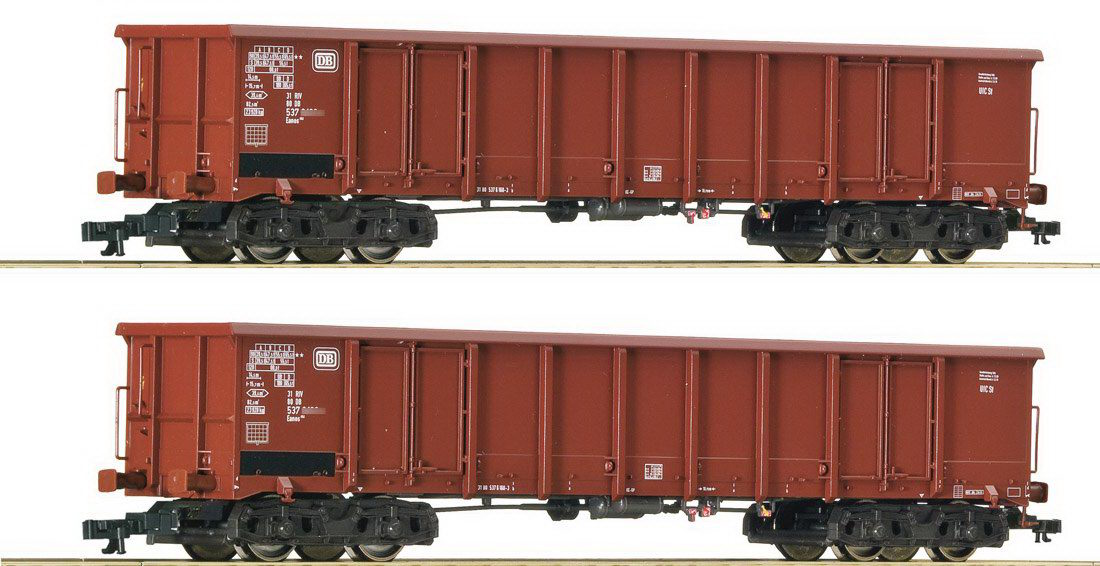 Off.Güterwagenset 2-tlg Eanos DB Ep4 braun 