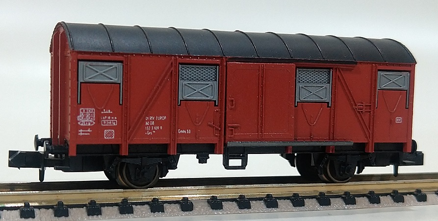 Fleischmann N 931886-2 Rungenwagen-Set 4-teilig mit Holzbeladung der DB  Neuware